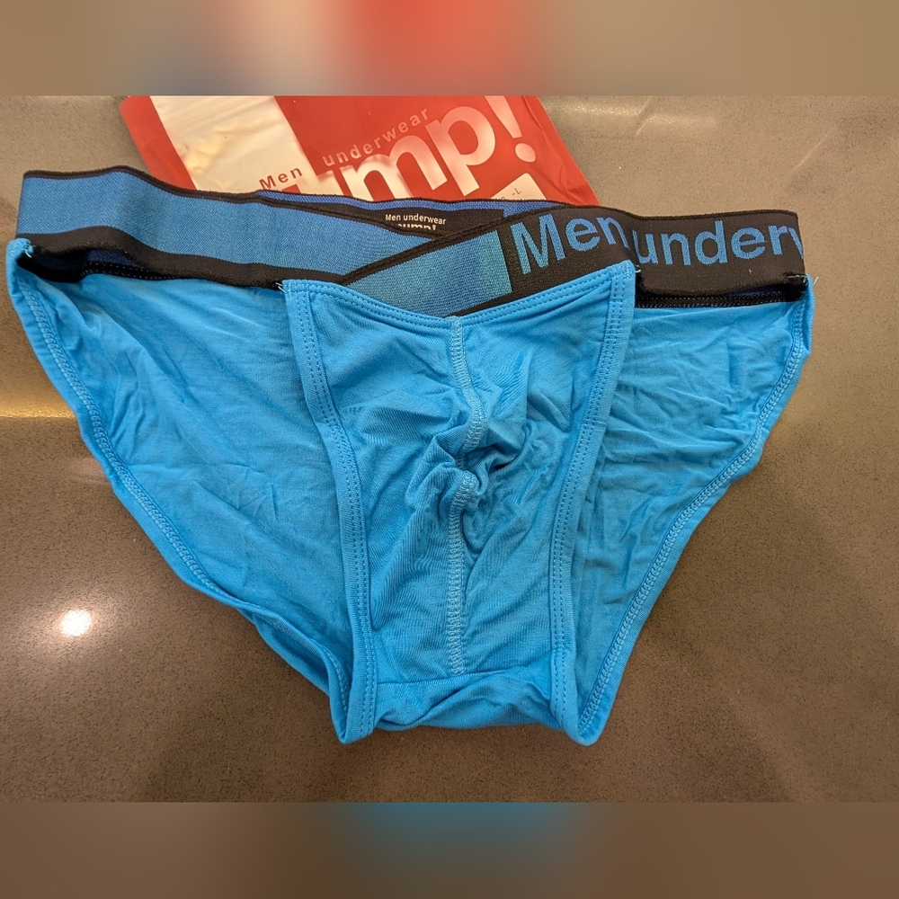 Pump! Blue Men's Briefs